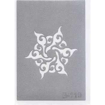 Odstranitelné tetování Šablona pro třpytivé tetování B119