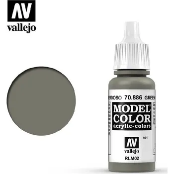 Modelářská barva Vallejo - Model Color 101 Green Grey 17 ml. 70886