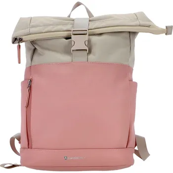 Sportovní batoh Batoh SWISS ONLY ROLLTOP 16 l růžovobéžový