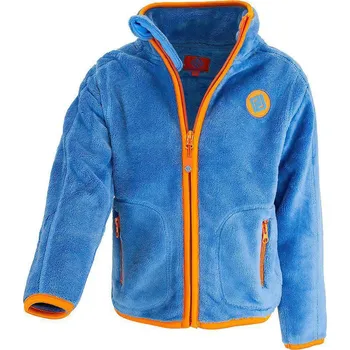 Pidilidi Mikina chlapecká chlupatá se stojáčkem modrá Vel. 110