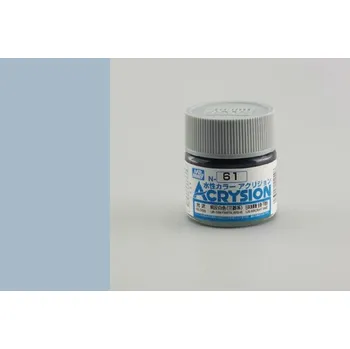 Modelářská barva Gunze - Acrysion - N061 - IJN Gray (Mitsubishi) - IJN Šedá 10ml