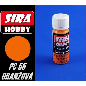 Modelářská barva Síra Hobby - PC55 - Periskopová barva - Oranžová 10ml