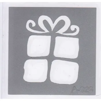 Odstranitelné tetování Šablona pro třpytivé tetování A023