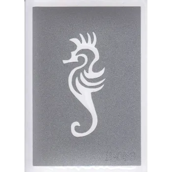 Odstranitelné tetování Šablona pro třpytivé tetování B056