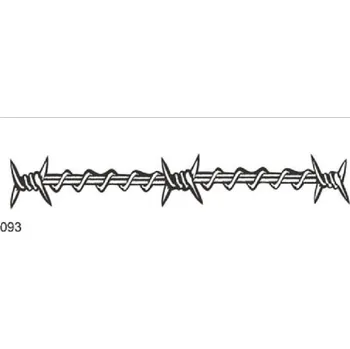 Tetování Šablona pro dočasné airbrush tetování V093 - 7 x 15,5 cm