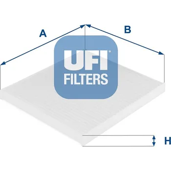 Ventilátor topení a klimatizace Filtr, vzduch v interiéru UFI 53.088.00