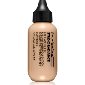 Make-up MAC Cosmetics Studio Radiance Face and Body Radiant Sheer Foundation lehký make-up na obličej a tělo odstín N0 50 ml