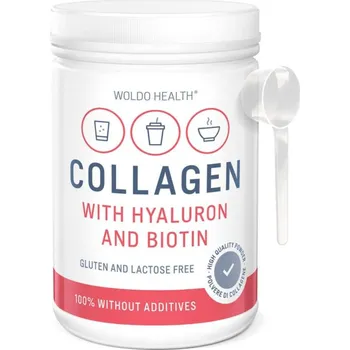 WoldoHealth Kolagen, Kyselina hyaluronová, Biotin 500 g