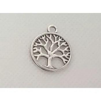 Přívěsek Přívěsek kovový - strom života (kruh Ø16mm) (20x20mm)