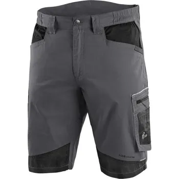 Canis CXS Kraťasy CXS SOLIS FLEX do pasu, pánské - AKCE! 106013071054 54 Šedá/černá