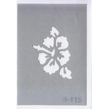 Odstranitelné tetování Šablona pro třpytivé tetování B115