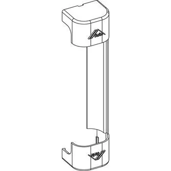 Příslušenství k oknu ROTO NX krytka ložiska nůžek P nastavitelné PVC R03.2 mosaz lesklá