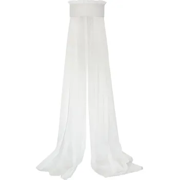 Nebesa nad postýlku Caramella Ivory Mist nástěnný kulatý baldachýn slonová kosť