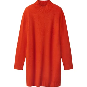 Dámské šaty esmara® Dámské pletené šaty (oranžová, S(36/38))