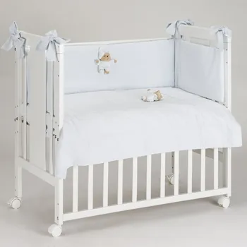 Povlečení Nanán Dadini Mini Me povlečení s mantinelem modré