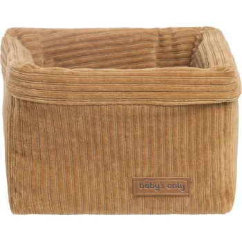 Úložný box Baby's only pletený odkládací košík Sense karamelový