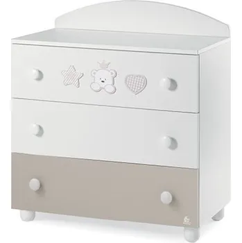 Komoda Italbaby dětská komoda Baby Re hnědá