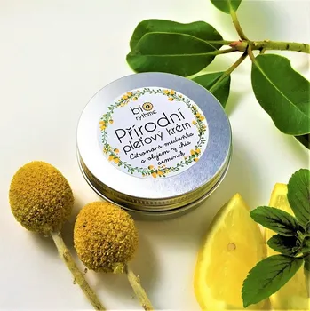 Pleťový krém Biorythme Přírodní pleťový krém - Citronová meduňka s olejem z chia semínek 60 ml