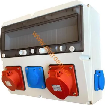 Rozvaděč 63528.31010 zásuvková kombinace osazená ELEKTRIUM