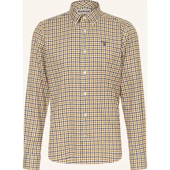 Pánská košile Barbour Pánská Košile Tailored Fit, tmavě oranžová / tmavě...