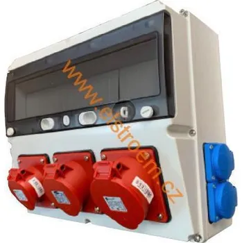 Rozvaděč 63528.41101 zásuvková kombinace osazená ELEKTRIUM