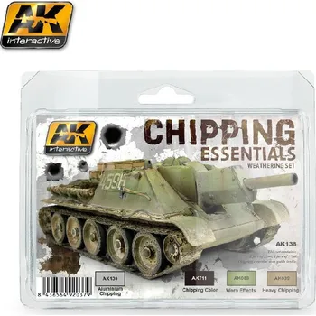 AK Interactive - Chipping Essentials Weathering Set