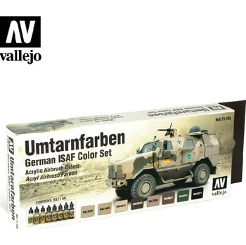 Vallejo - Model Air Set 71159 Umtarnfarben 8x17 ml.