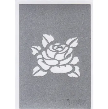 Odstranitelné tetování Šablona pro třpytivé tetování B062