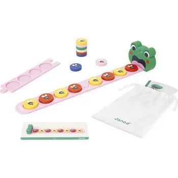 Alkoholická hra Janod Vzdělávací hra pro děti algoritmy Žabka Didaktik