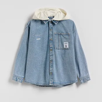 Reserved - Džínová košile - modrá - 047FO-55J - 047FO-55J-170