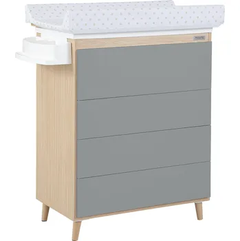 přebalovací pult a komoda Micuna Nature přebalovací pult s vaničkou Barva: Šedá