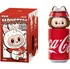 plyšák Figurka ve stylu Labubu Coca-Cola Series Labubu 1 ks Blind Box
