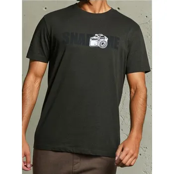 Pánské tričko Sinsay - Tričko s krátkým rukávem - tmavě zelená - 836GP-79X - 836GP-79X-L