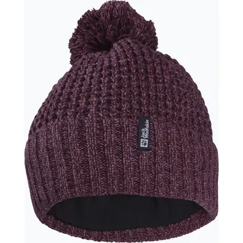 Čepice Dámská zimní čepice Jack Wolfskin Medley Knit Beanie amaranth