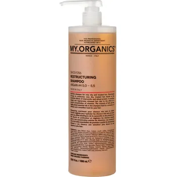Vlasová regenerace My.Organics The Organic Restructuring Shampoo Argan 1000 ml