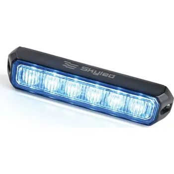Maják Skyled - Výstražné světlo Skyled (30x129) R65, R10, SAE - modré - 12-24 V - 18 W - modré