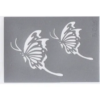 Odstranitelné tetování Šablona pro třpytivé tetování B034