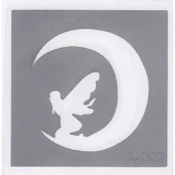 Odstranitelné tetování Šablona pro třpytivé tetování A009