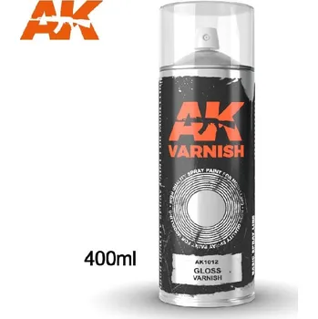 Barva ve spreji AK Interactive - Gloss Varnish - Spray 400ml
