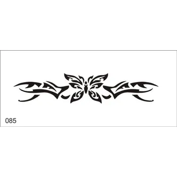 Tetování Šablona pro dočasné airbrush tetování V085 - 7 x 15,5 cm
