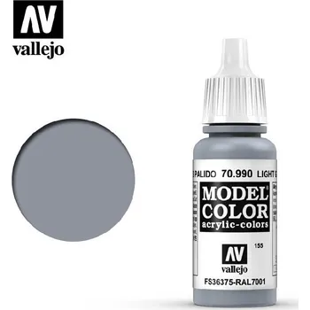 Modelářská barva Vallejo - Model Color 155 Light Grey 17 ml. 70990