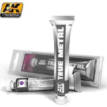 Modelářská barva AK Interactive - True Metal Metalic Purple