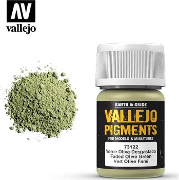 Vallejo - Pigmenty 73122 Faded Olive Green 35 ml.