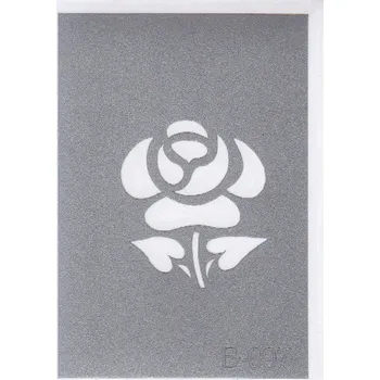 Odstranitelné tetování Šablona pro třpytivé tetování B097