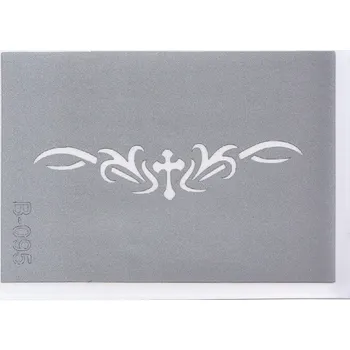 Odstranitelné tetování Šablona pro třpytivé tetování B095