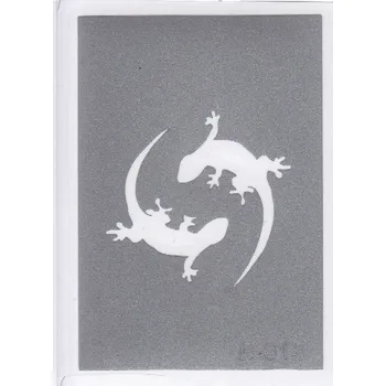 Odstranitelné tetování Šablona pro třpytivé tetování B013