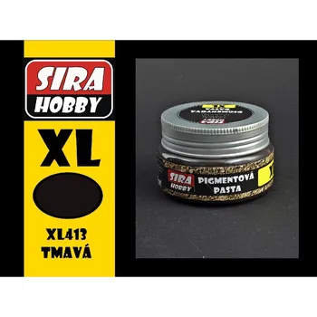 Výtvarná barva Síra hobby - Pigmentová pasta - Tmavá 100ml