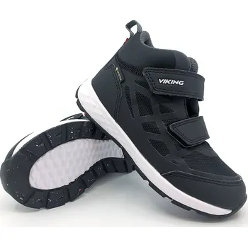 Chlapecké polobotky Viking Veme Mid R GTX Black 29, Vnitřní délka boty: 18,5 cm, Vnitřní šířka boty: 7,0 cm