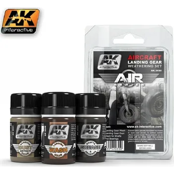 AK Interactive - Aircraft Landing Gear Weathering Set