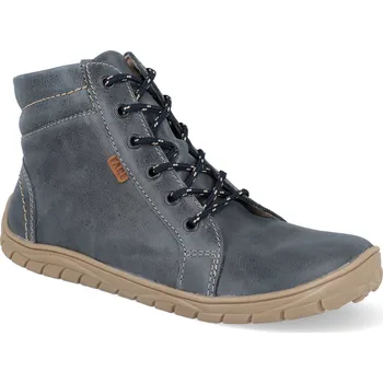 Dívčí obuv Barefoot kotníkové boty Fare Bare - A5322101 Avila modré Velikost: 40